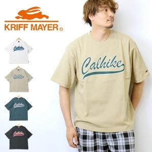 SALE セール KRIFF MAYER クリフメイヤー ヘビーオンス ベースボールロゴ 半袖 Tシャツ ビッグシルエット ビッグT 半T メンズ 半袖Tシャツ 2157208｜rexone