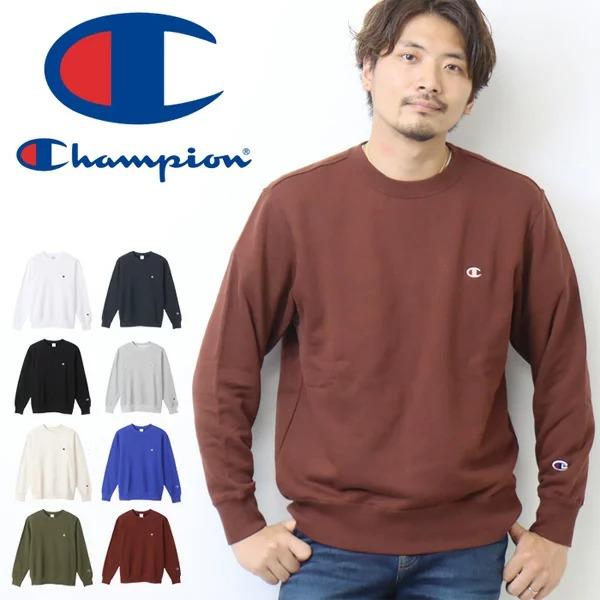 Champion チャンピオン クルーネック スウェットシャツ 裏毛スウェット トレーナー ワンポイ...