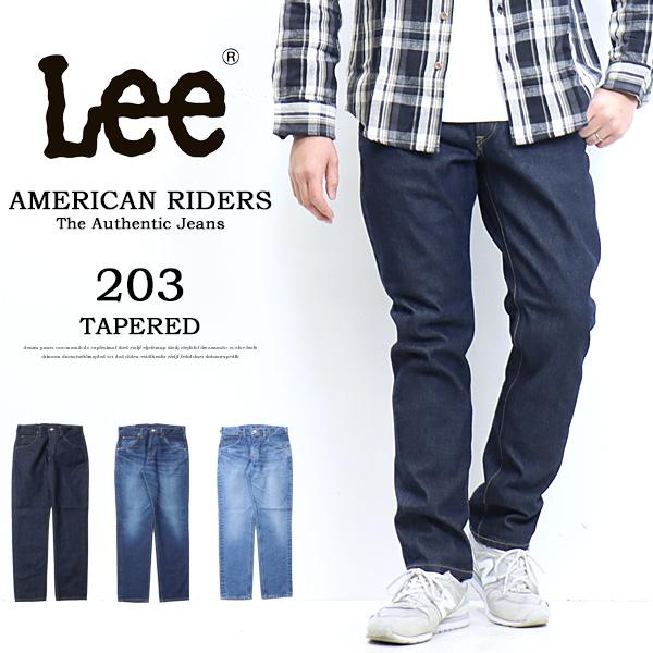 Lee リー AMERICAN RIDERS アメリカンライダース 203 テーパード 日本製 デニ...