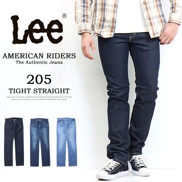 Lee リー AMERICAN RIDERS アメリカンライダース 205 タイトストレート 日本製...