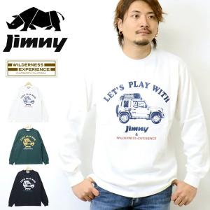 SUZUKI スズキ JIMNY ジムニー WILDERNESS EXPERIENCE コラボTシャツ カレッジキャリア プリント 長袖Tシャツ ユニセックス 送料無料 813201｜rexone