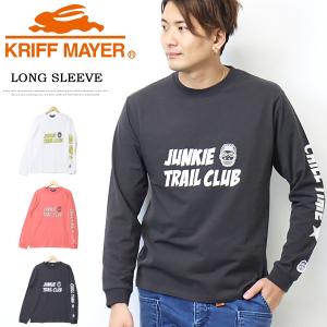 KRIFF MAYER クリフメイヤー チルタイムロンT JTC 長袖Tシャツ バックプリント 長T Tシャツ メンズ レディース ユニセックス 2233102｜rexone