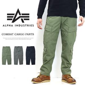 ALPHA INDUSTRIES アルファ インダストリーズ コンバット カーゴパンツ テーパード ...