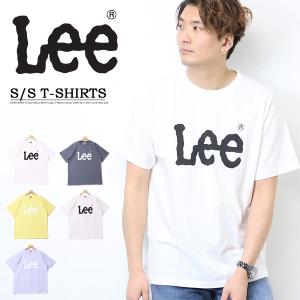 大きいサイズ Lee リー ロゴプリント 半袖 Tシャツ メンズ レディース ユニセックス ロゴTシャツ プリント 送料無料 LT3072｜rexone