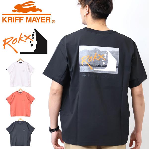 KRIFF MAYER クリフメイヤー ROKX ロックス コラボクールタフT ロゴ バックプリント...