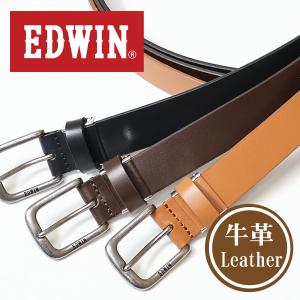 EDWIN（エドウィン） プレーン レザー ベルト Plain Leather Belt 30mm