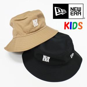 NEW ERA ニューエラ キッズサイズ バケット01 バケットハット スクエアロゴ バケハ 帽子 ジュニア 子供用 13517789 13517790｜rexone