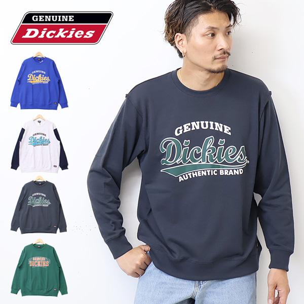 GENUINE Dickies ジェニュイン ディッキーズ ロゴプリント スウェットシャツ トレーナ...