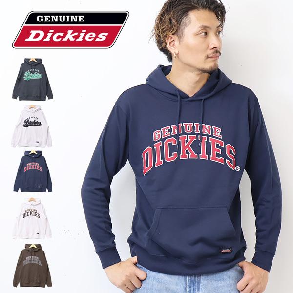 GENUINE Dickies ジェニュイン ディッキーズ ロゴプリント スウェットパーカー プルパ...