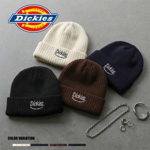 Dickies ディッキーズ ロゴ刺繍 ニットワ...の商品画像