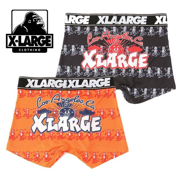 X-LARGE エクストララージ ボクサーパンツ ダンシングモンキー アンダーウェア 下着 肌着 メ...