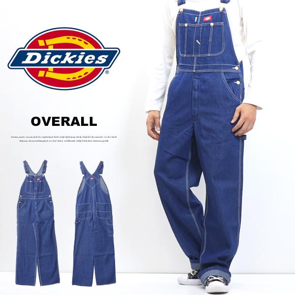 Dickies ディッキーズ デニム オーバーオール サロペット メンズ レディース ユニセックス ...