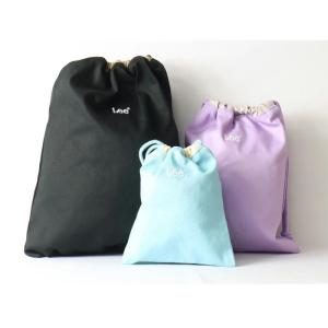 Lee リー ロゴ刺繍 巾着袋 Mサイズ ポー...の詳細画像2