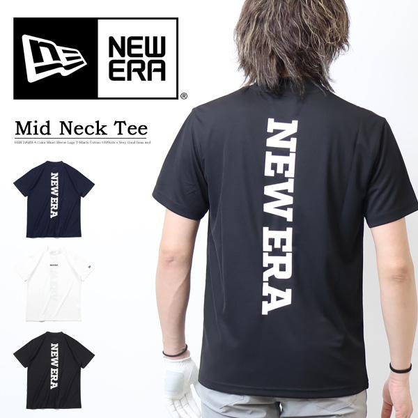 NEW ERA GOLF ニューエラ ゴルフ 半袖Tシャツ モックネック ミッドネック Vertic...