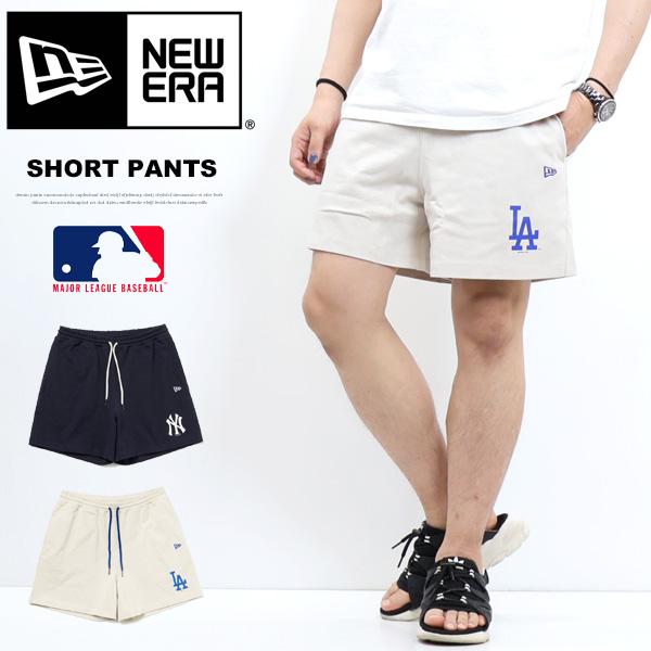 NEW ERA ニューエラ ヘビーウェイト コットン ショートパンツ MLB Apparel ショー...