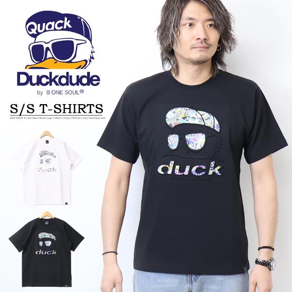 DUCK DUDE ダックデュード エンボスダック 半袖Tシャツ 半T メンズ アヒル 245700...