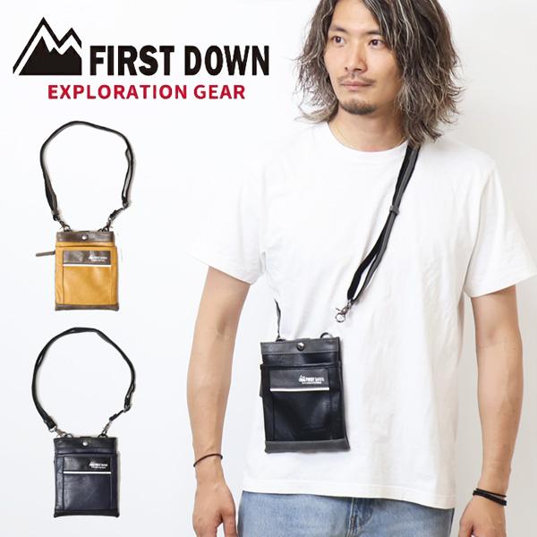 FIRST DOWN EXPLORATION GEAR ファーストダウン 3WAY ショルダーバッグ...