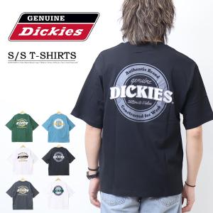 GENUINE Dickies ジェニュイン ディッキーズ 刺繍 プリント 半袖Tシャツ 半T ビッグシルエット オーバーサイズ メンズ 4278-9405｜REX ONE