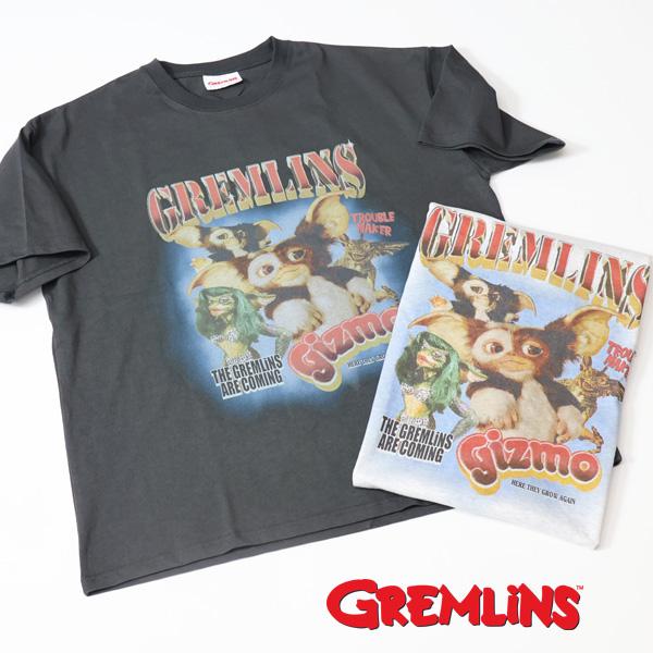 GREMLINES グレムリン プリント 半袖Tシャツ 半T メンズ 4515022