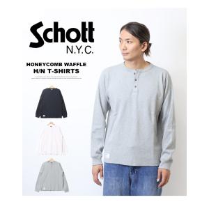 Schott ショット ハニカムワッフル ヘン...の詳細画像1
