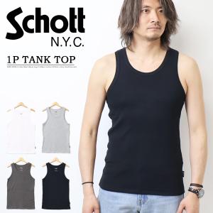 Schott N.Y.C（ショット） タンクトップ Schott/ショット/PIGMENT OD