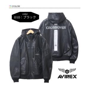 AVIREX アヴィレックス レザー CWU ...の詳細画像3