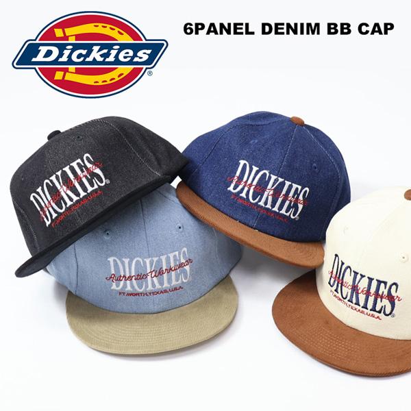 Dickies ディッキーズ 6パネル ベースボールキャップ 帽子 メンズ レディース ユニセックス...