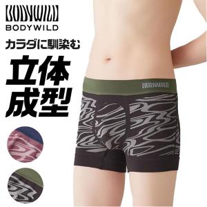 BODY WILD GUNZE グンゼ ボディワイルド ボクサーパンツ 前とじ 立体