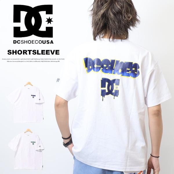 DC SHOES ディーシーシュー グラフィティロゴ 半袖Tシャツ 半T ビッグシルエット メンズ ...