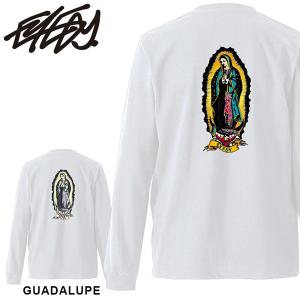 【新品・未使用】非売品　JUDY AND MARY　ロングTシャツ 　限定 EYEDY アイディ プリント 半袖Tシャツ GUADALUPE 聖母マリア 半T