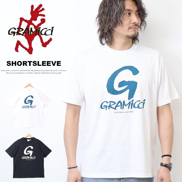 GRAMICCI グラミチ Gロゴ 半袖Tシャツ 半Ｔ メンズ G4SU-T098