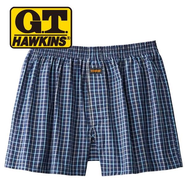 G.T.HAWKINS トランクス 前あき アンダーウェア GTホーキンス 下着 パンツ メンズ H...