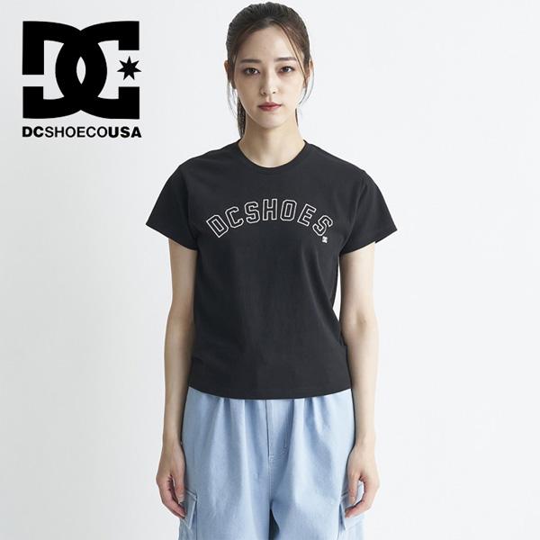 DC SHOES ディーシーシュー レディース カレッジロゴ 半袖Tシャツ 半T 送料無料 LST2...