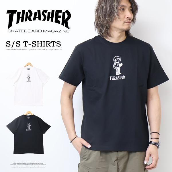 THRASHER スラッシャー プリント 半袖Tシャツ 半T メンズ TH91410