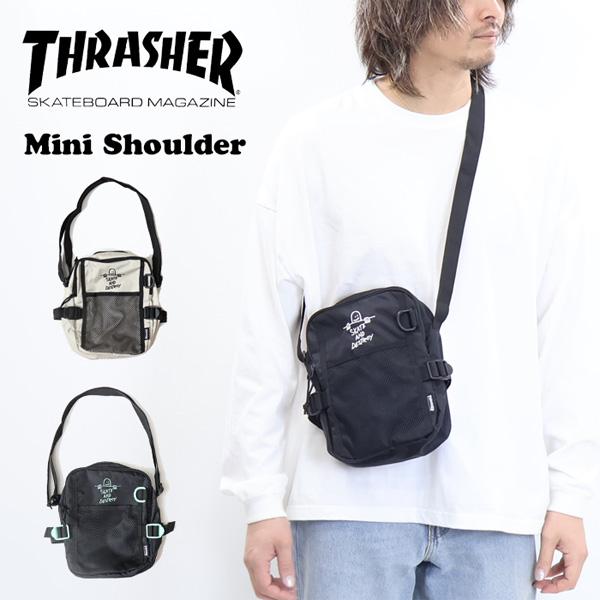 THRASHER スラッシャー ミニショルダーバッグ マークゴンザレス メンズ THR-300