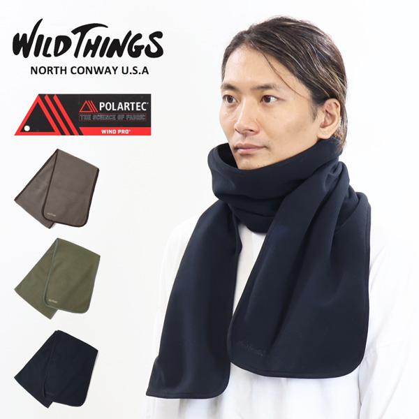 WILD THINGS ワイルドシングス ポーラテックウィンドプロ マフラー ネックウォーマー メン...
