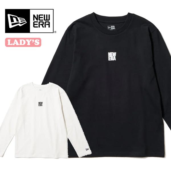 NEW ERA ニューエラ レディース Women's 長袖 ベーシック Tシャツ 長袖Tシャツ ロ...