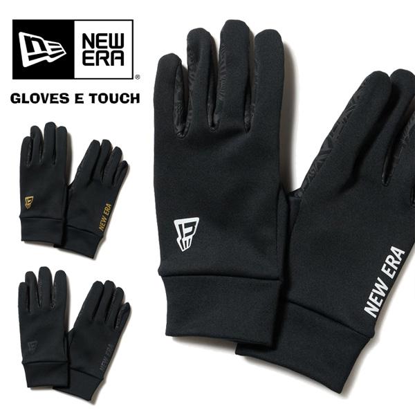 NEW ERA ニューエラ イータッチ フリース ウォーマーグローブ 手袋 スマホ対応 メンズ 14...