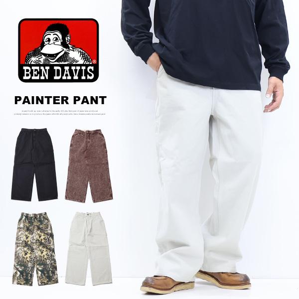 BEN DAVIS ベンデイビス ペインターパンツ ルーズシルエット ワークパンツ ゴリラ メンズ ...
