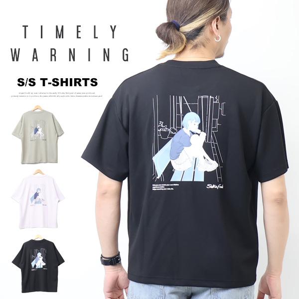 Timely Warning タイムリーワーニング 冷感ポンチ ICE GIRL バックプリント 半...