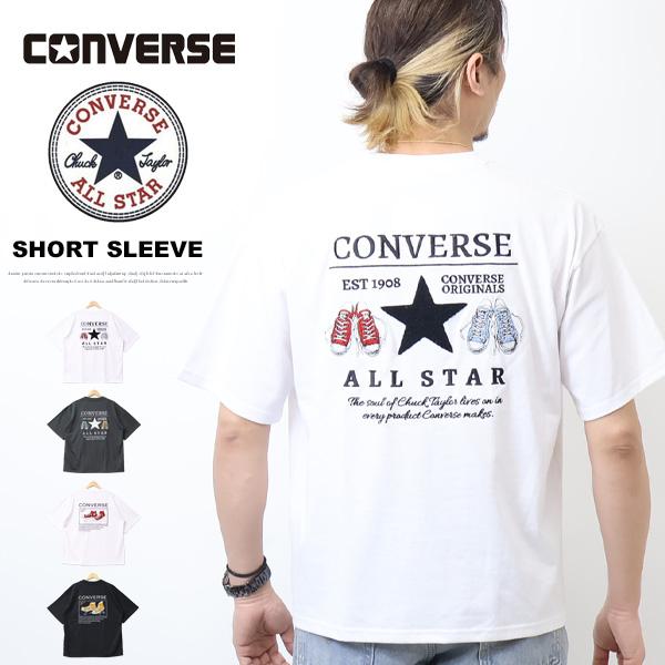 CONVERSE コンバース バック刺繍 半袖Tシャツ メンズ 5273-4514