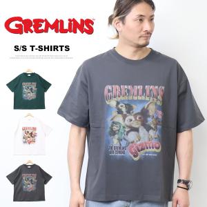 GREMLINES グレムリン ムービーポスタープリント 半袖Tシャツ 半T