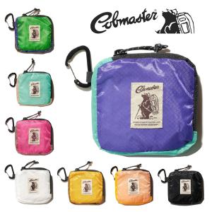 COBMASTER コブマスター カラビナ付き ナイロン Lジップ ミニウォレット 財布 小銭入れ ミニポーチ 小物入れ メンズ レディース ユニセックス 81021200