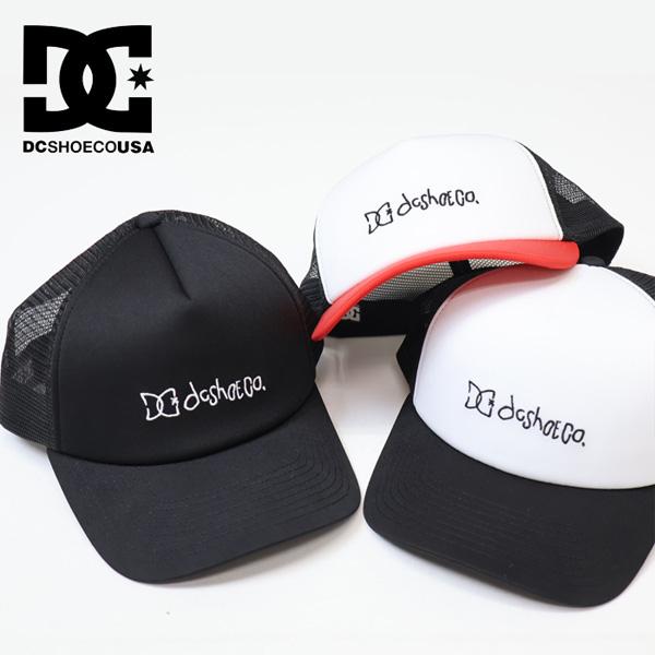 DC SHOES ディーシーシュー 変形ロゴ刺繍 メッシュキャップ 帽子 メンズ レディース ユニセ...