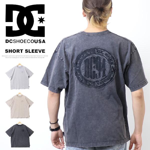 DC SHOES ディーシーシュー ピグメント加工 半袖Tシャツ 半T ビッグシルエット メンズ D...