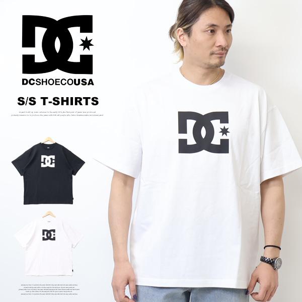 DC SHOES ディーシーシュー DCロゴプリント 半袖Tシャツ 半T ビッグシルエット メンズ ...