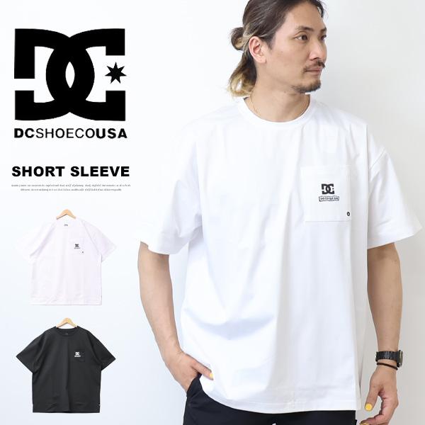 DC SHOES ディーシーシュー バックプリント テック 半袖Tシャツ 半T ビッグシルエット メ...