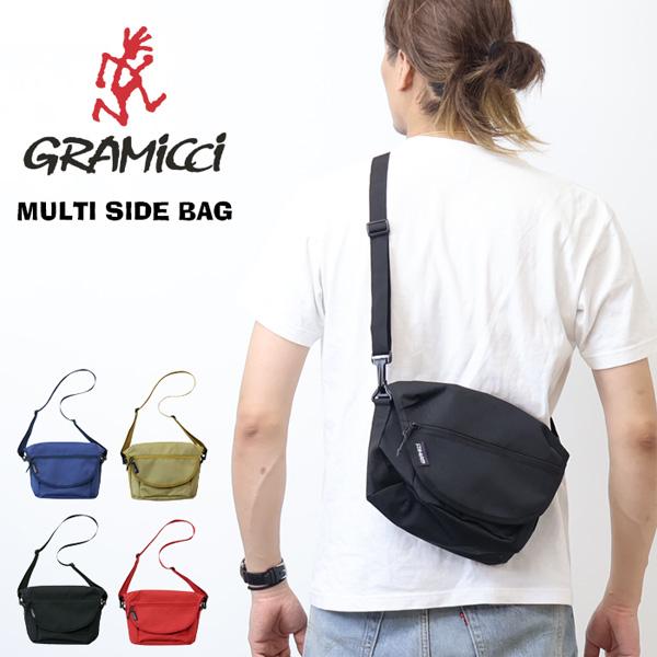 GRAMICCI グラミチ マルチサイドバッグ メッセンジャーバッグ ショルダーバッグ メンズ 送料...