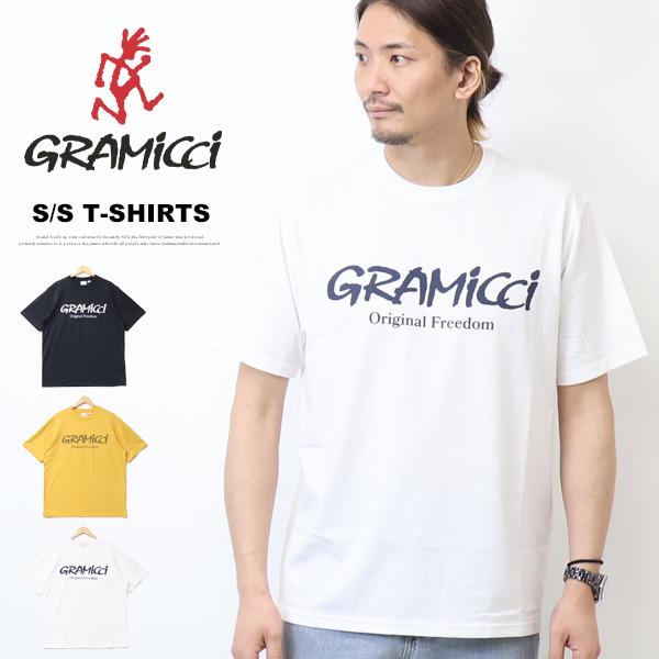 GRAMICCI グラミチ ORIGINAL FREEDOM LOGO 半袖Tシャツ プリント 半Ｔ...