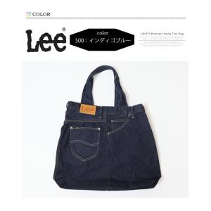 Lee リー リメイク ライダース トートバッ...の詳細画像2